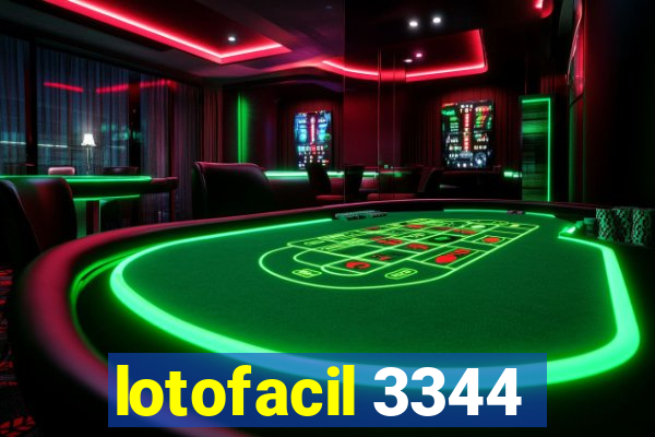 lotofacil 3344